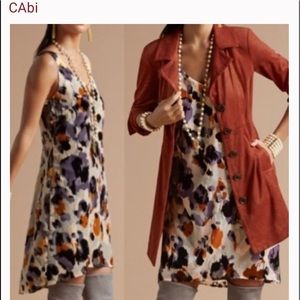 CAbi Radiant Velvet Burnout Dress Style # 3514 NWOT Size L